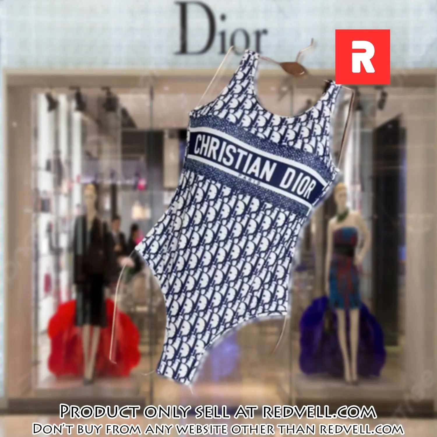 Christian dior swimwear beachwear one piece swimsuit osw1049 rv5530992